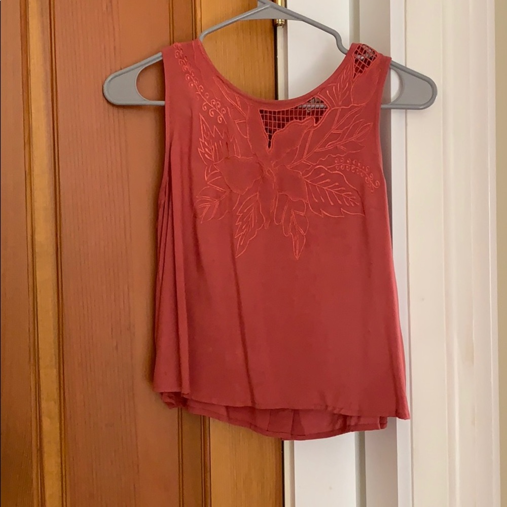 Rust Chloe k crop top